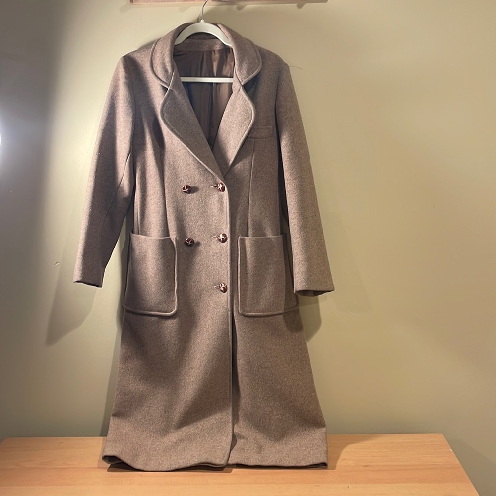 Vintage Pure Virgin Wool Coat